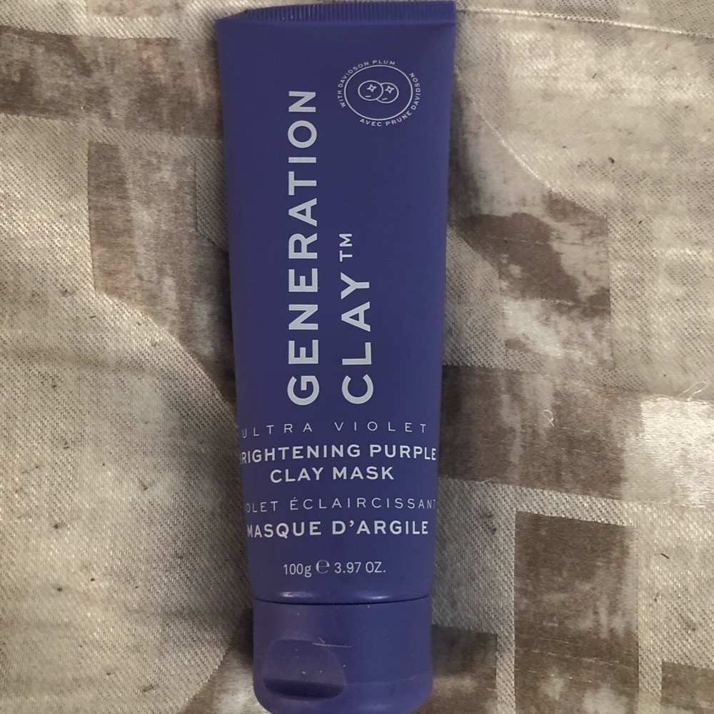 Clay Generation UV Brightening Purple Clay Mask